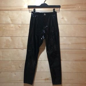 Patent / vinyl pants